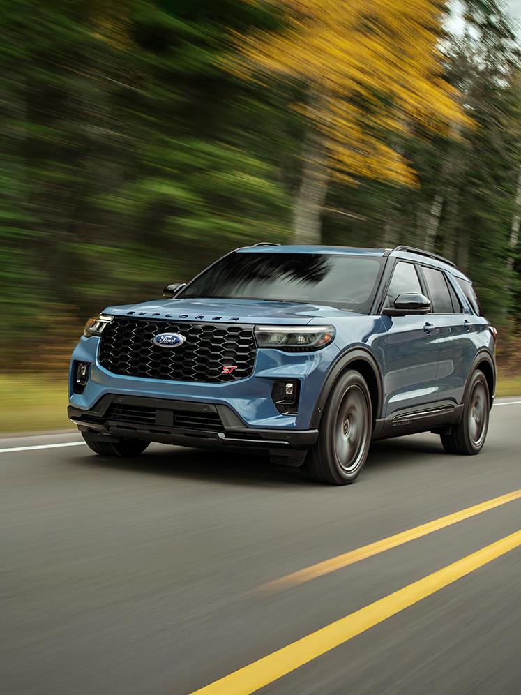 A 2026 Explorer® vehicle