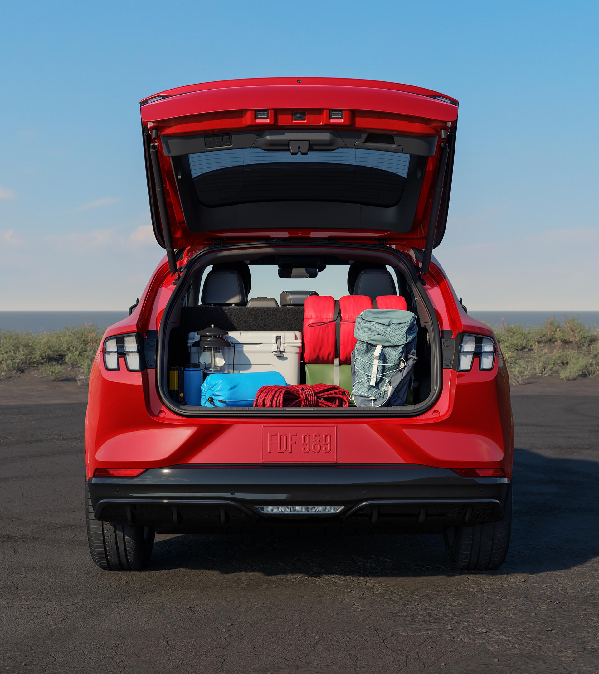 Cargo space in the 2026 Ford Mustang Mach-E® SUV