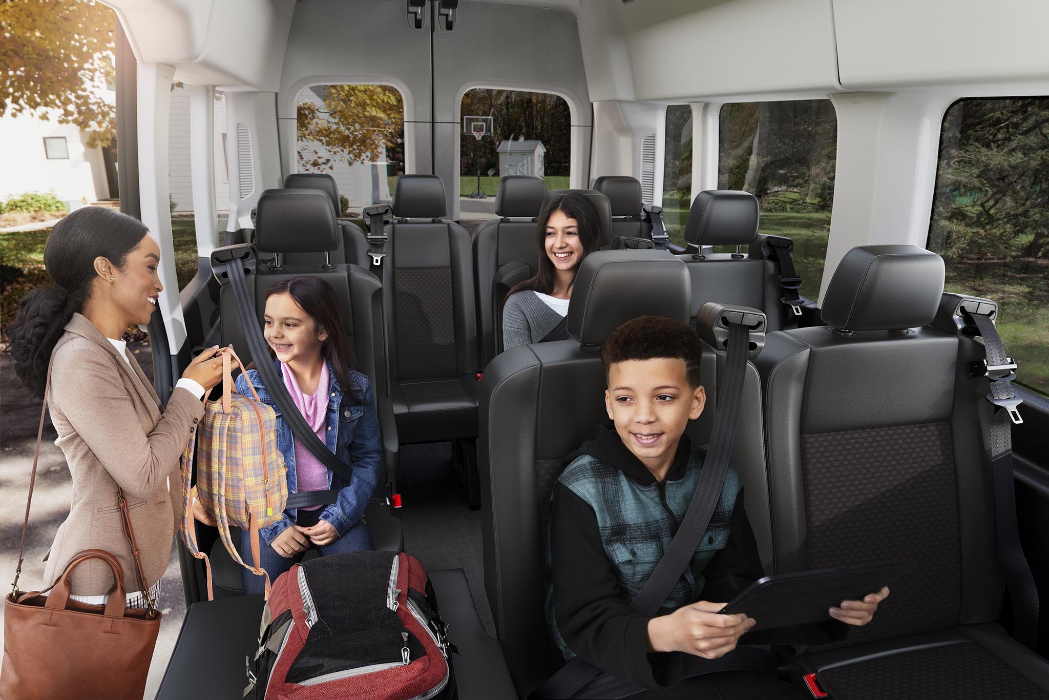 Ford Transit Interior