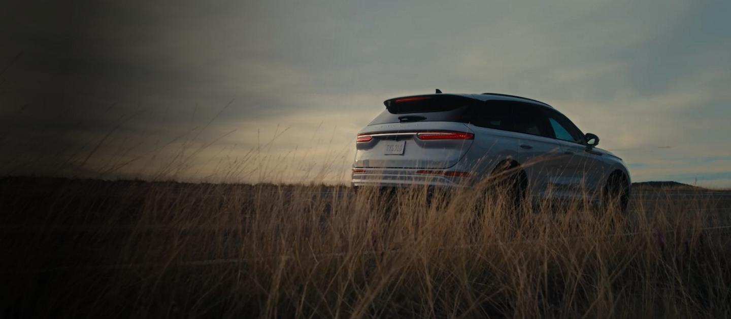 A 2025 Lincoln Corsair® driving down a road