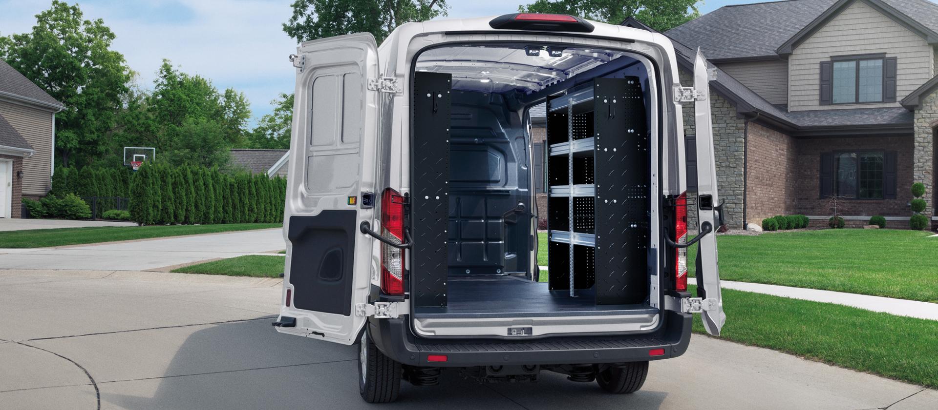 2027 ford transit rear exterior view