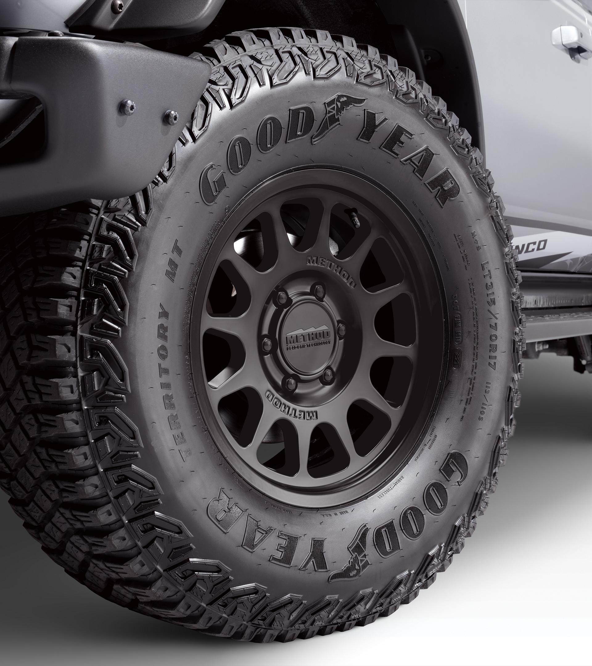 Matte Black 17-inch x 8.5-inch Wheel Kit