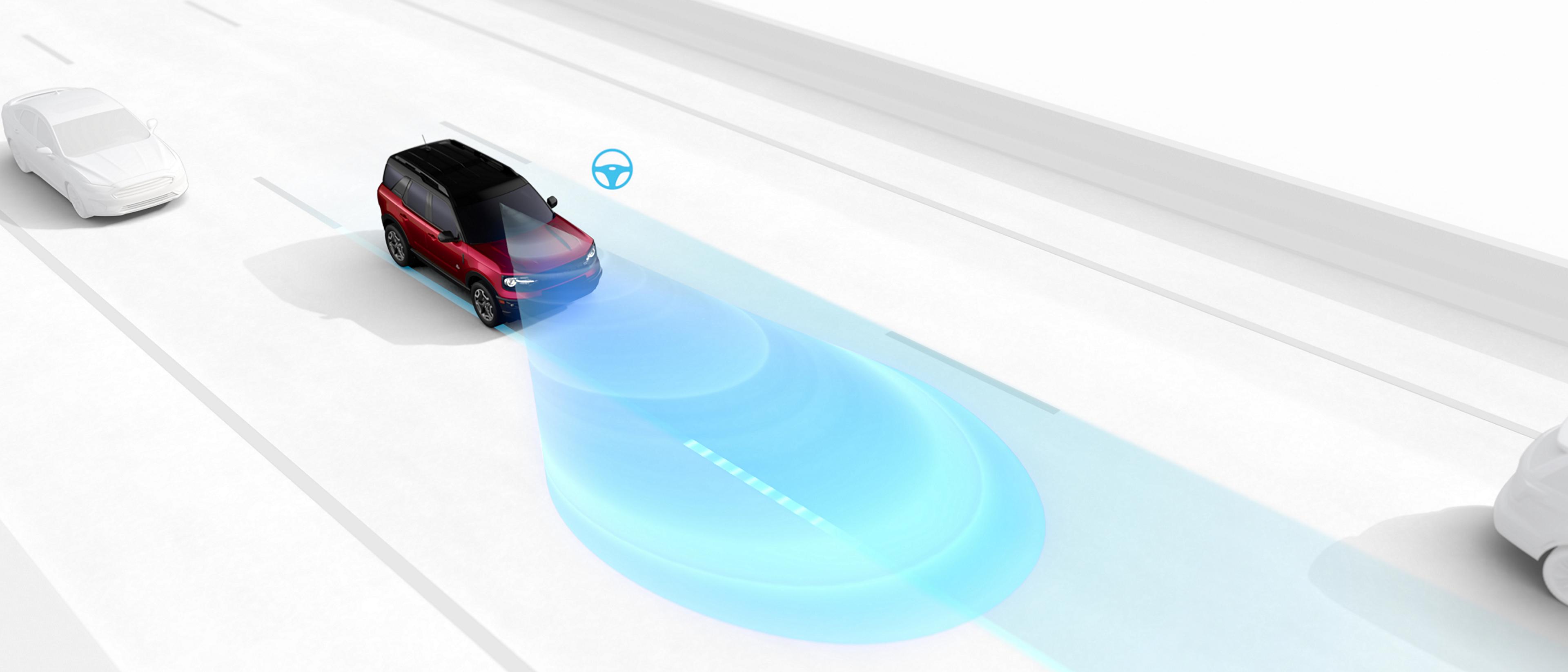 2025 Ford Bronco Sport® being driven down the highway