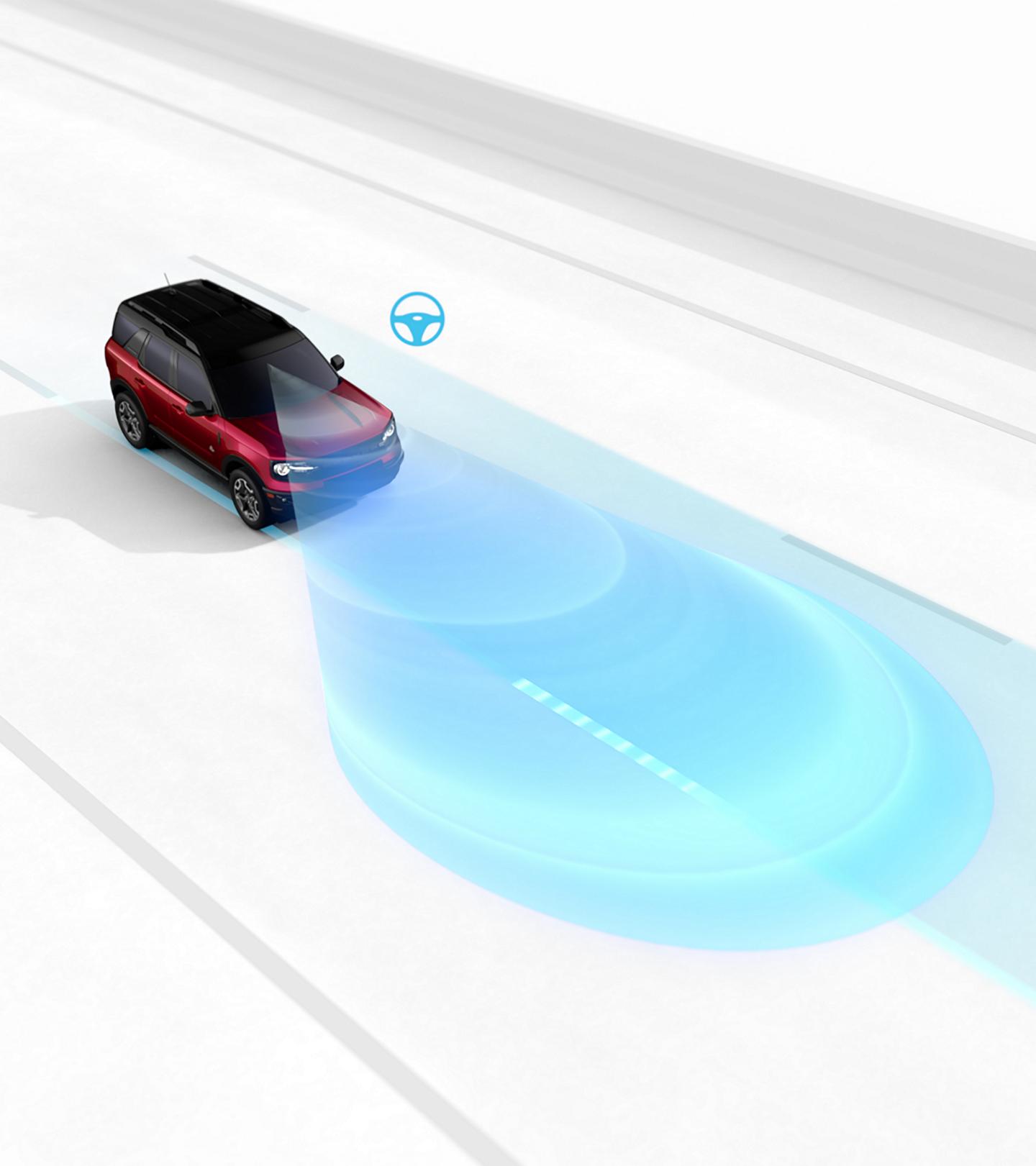 2025 Ford Bronco Sport® being driven down the highway