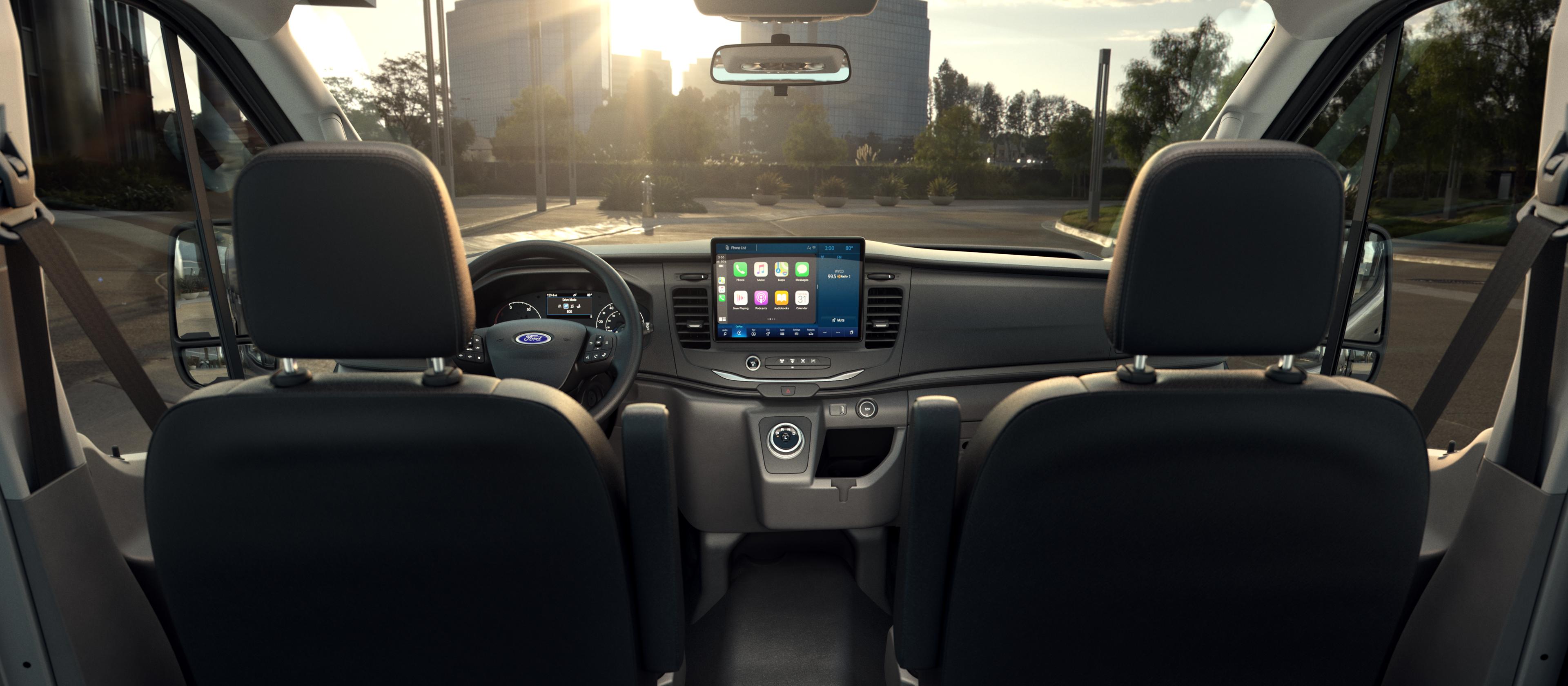 L’intérieur d’un véhicule Ford E-Transit™ 2025