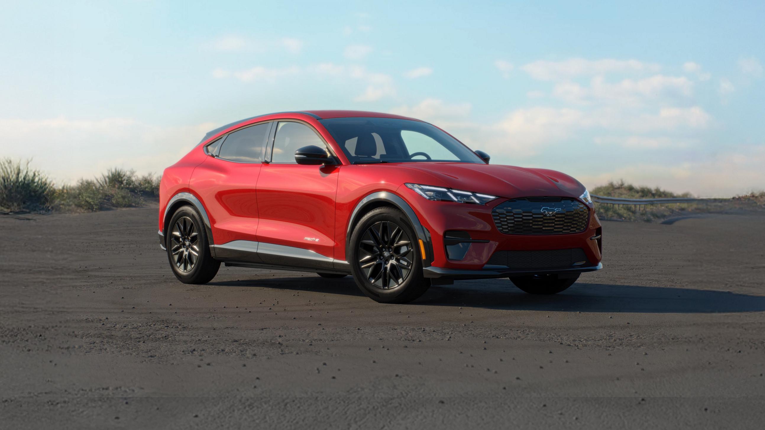 A parked 2026 Ford Mustang Mach-E® model