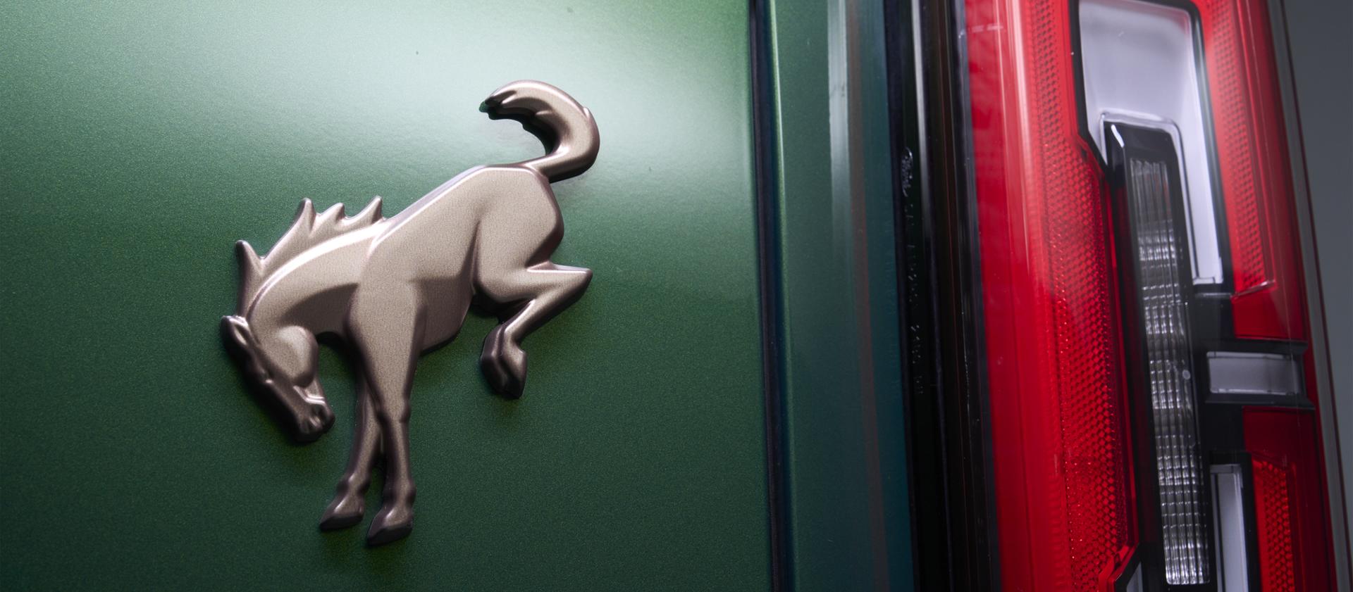 Sinister Bronze Bronco Badge