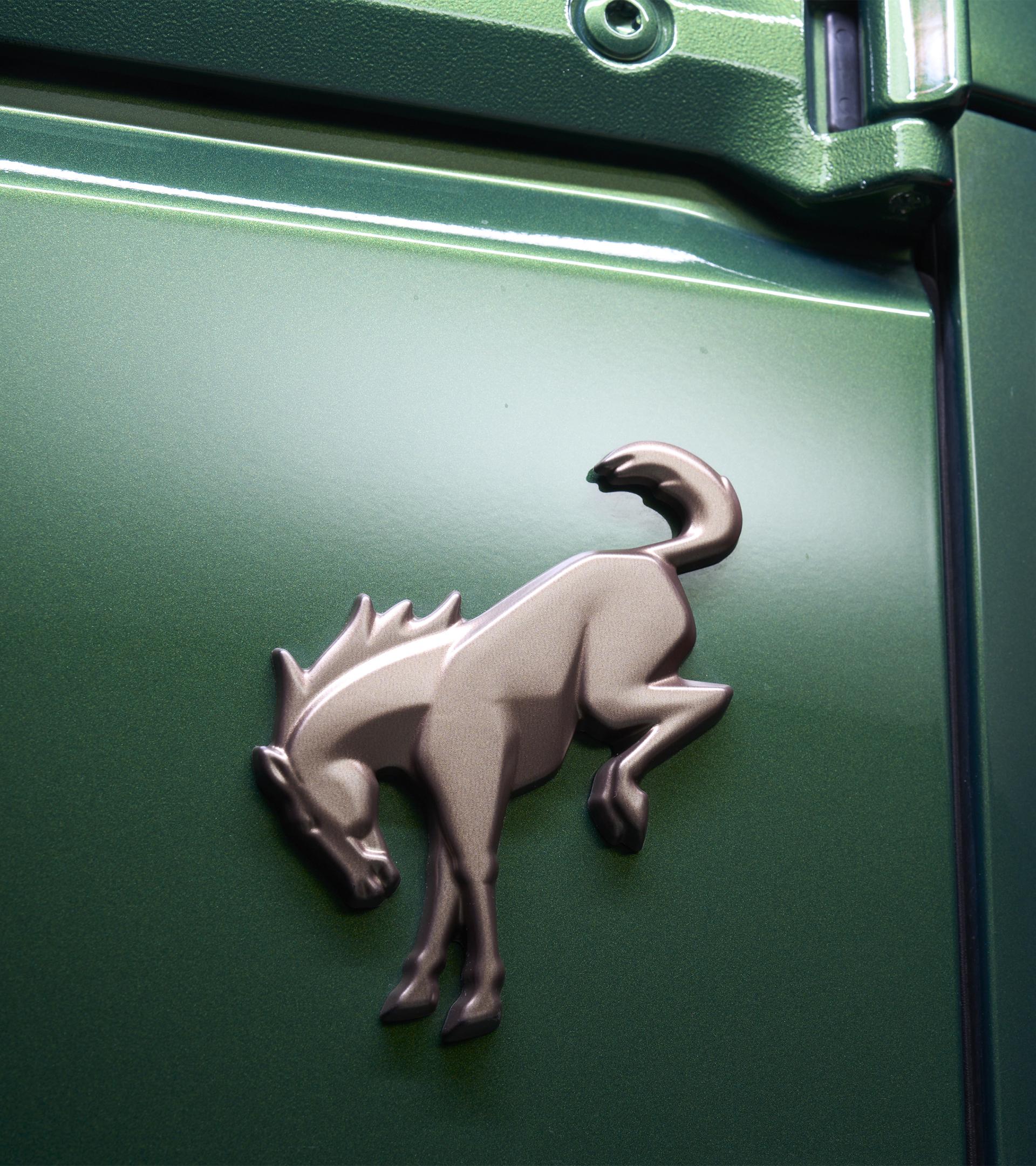 Sinister Bronze Bronco Badge