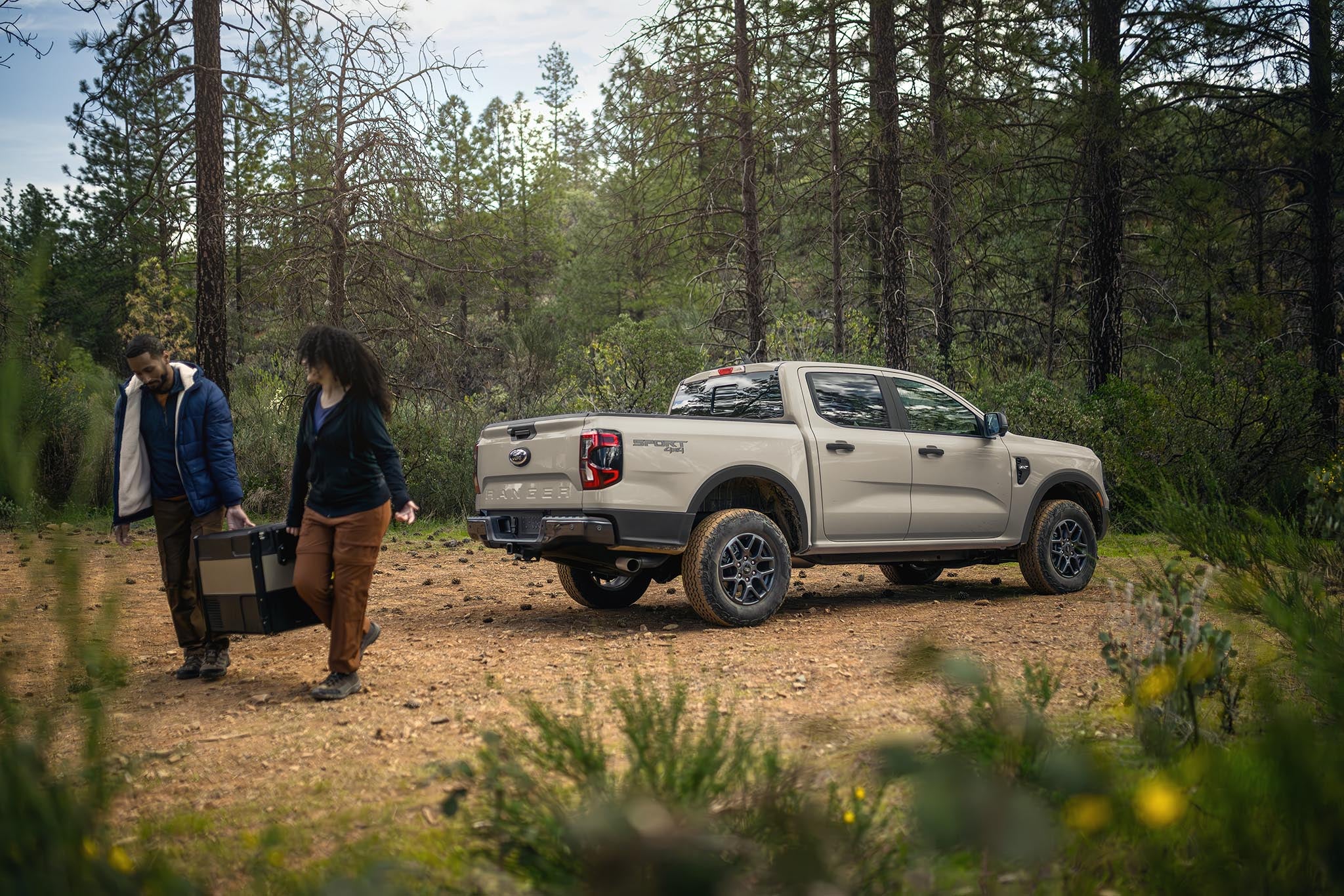 Ford Ranger XLT Sport Appearance Package in Desert Sand