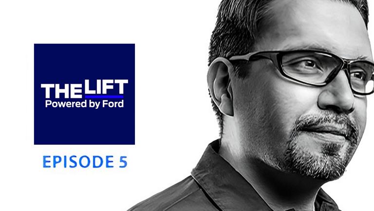 The Lift Powered by Ford Episode 5 with man in glasses