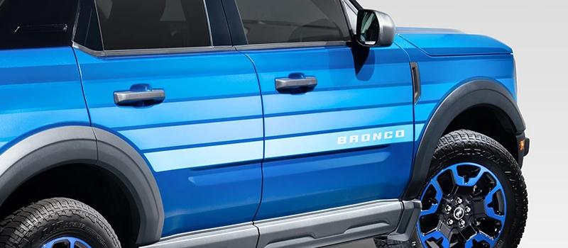 Blue Free Wheeling Body Graphic Kit