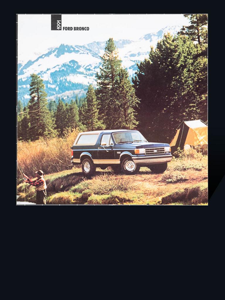1991 Ford Bronco® vehicle brochure