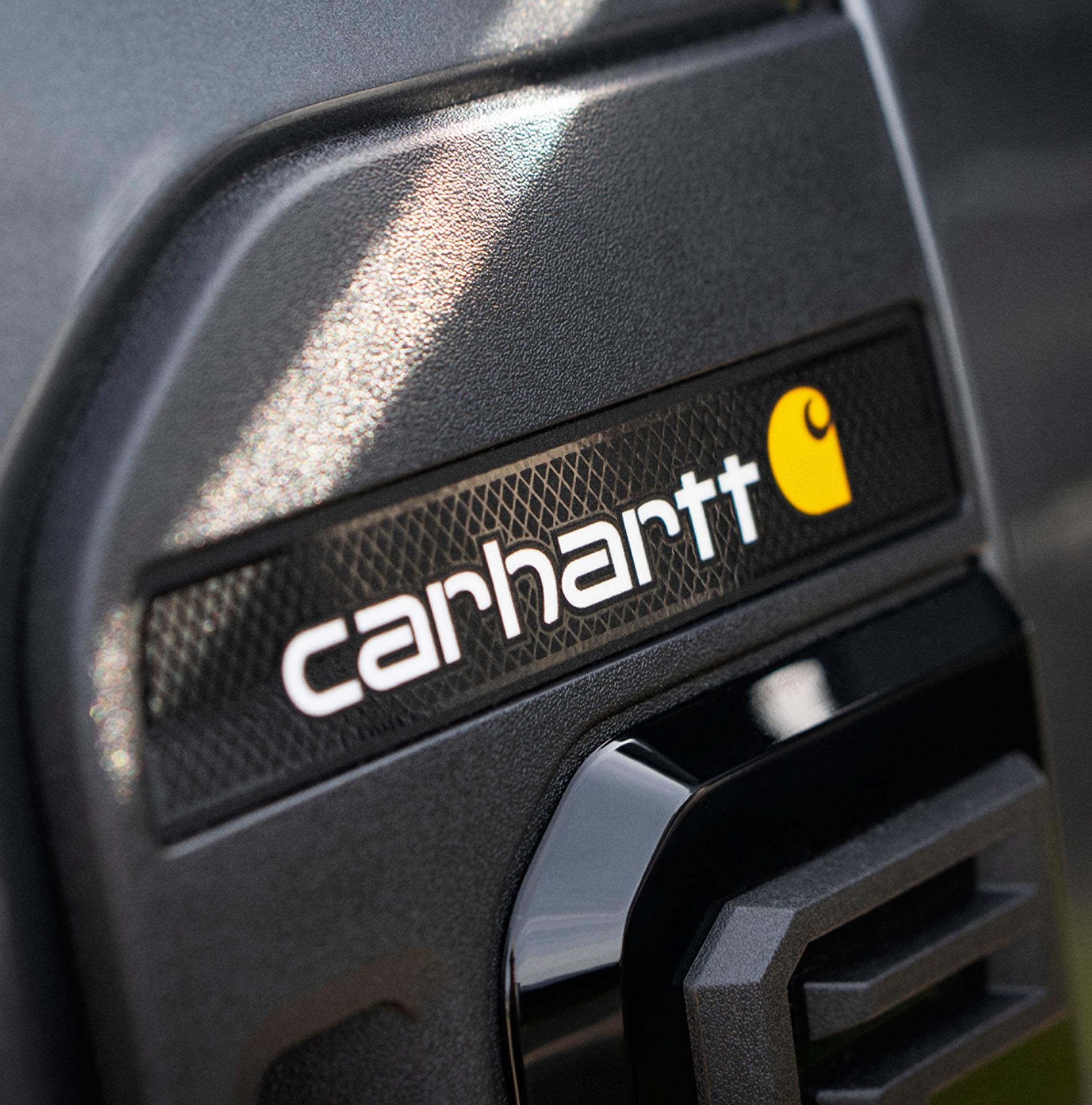 Close up of exterior detailing on the 2027 Ford Super Duty® F-350® XLT model with the Super Duty Carhartt® Package