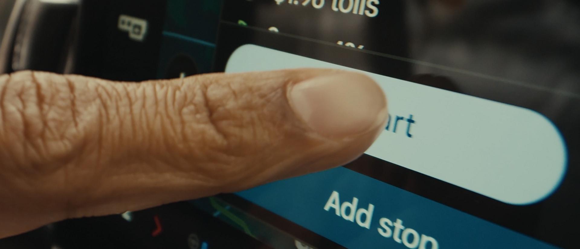 Person using available Ford Digital Experience features in a 2026 Ford Expedition® SUV