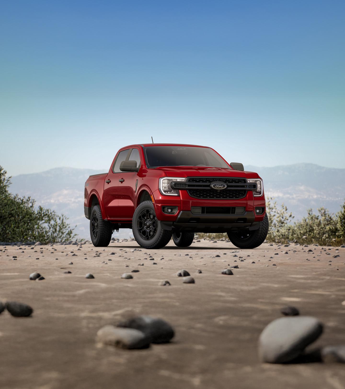 2026 Ford Ranger® truck parked oceanside