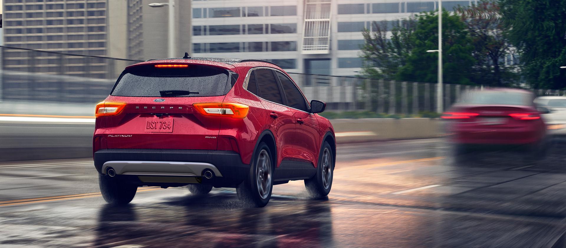 2026 Ford Escape® SUV parked outside an office building
