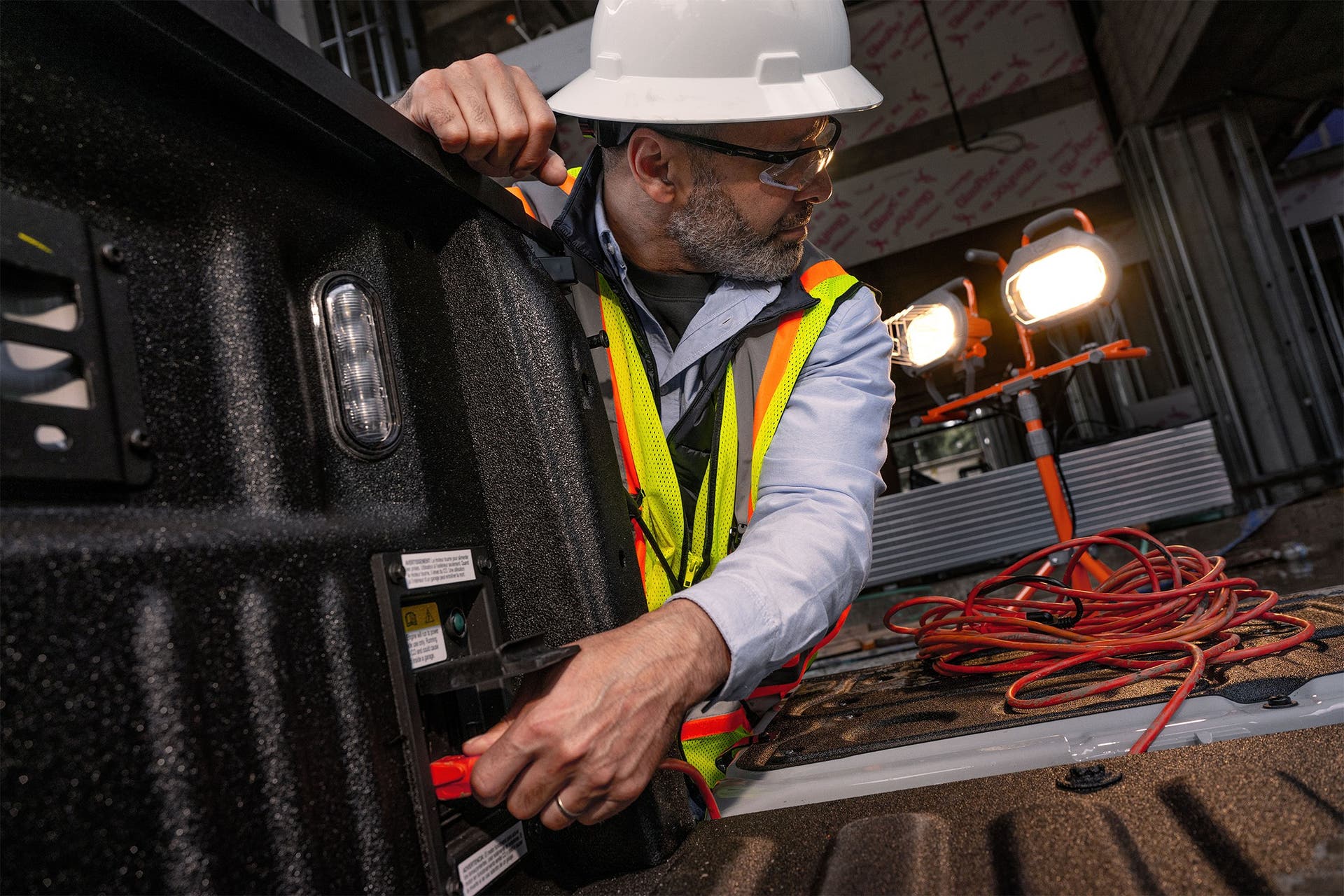 Pro Power Onboard outlet on Ford truck