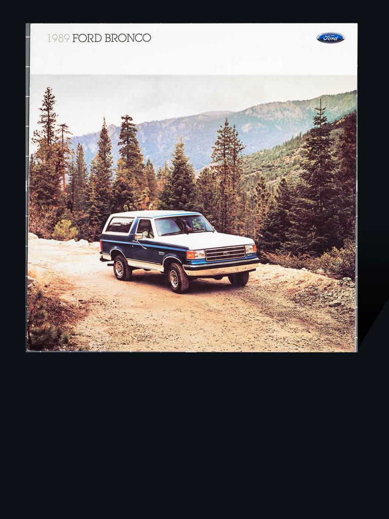 1989 Ford Bronco® vehicle brochure