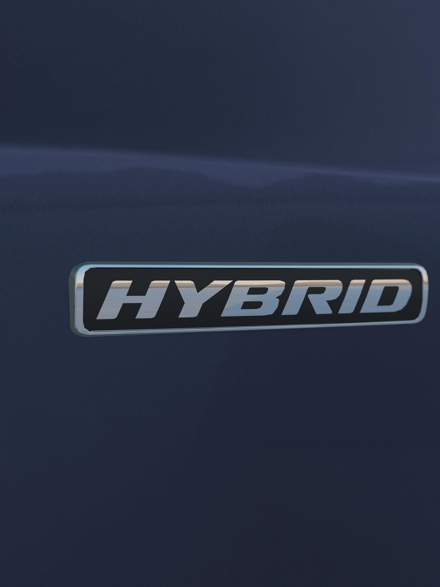Insignia de Hybrid de la Ford Territory Híbrida