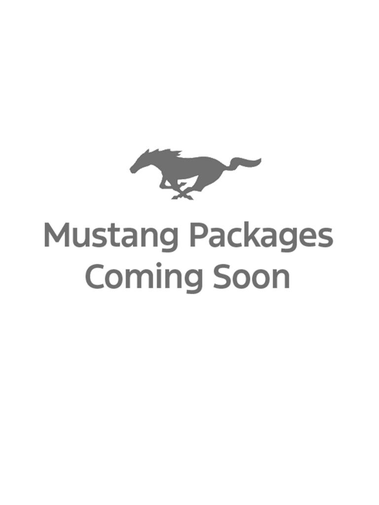 Mustang Packages Coming Soon