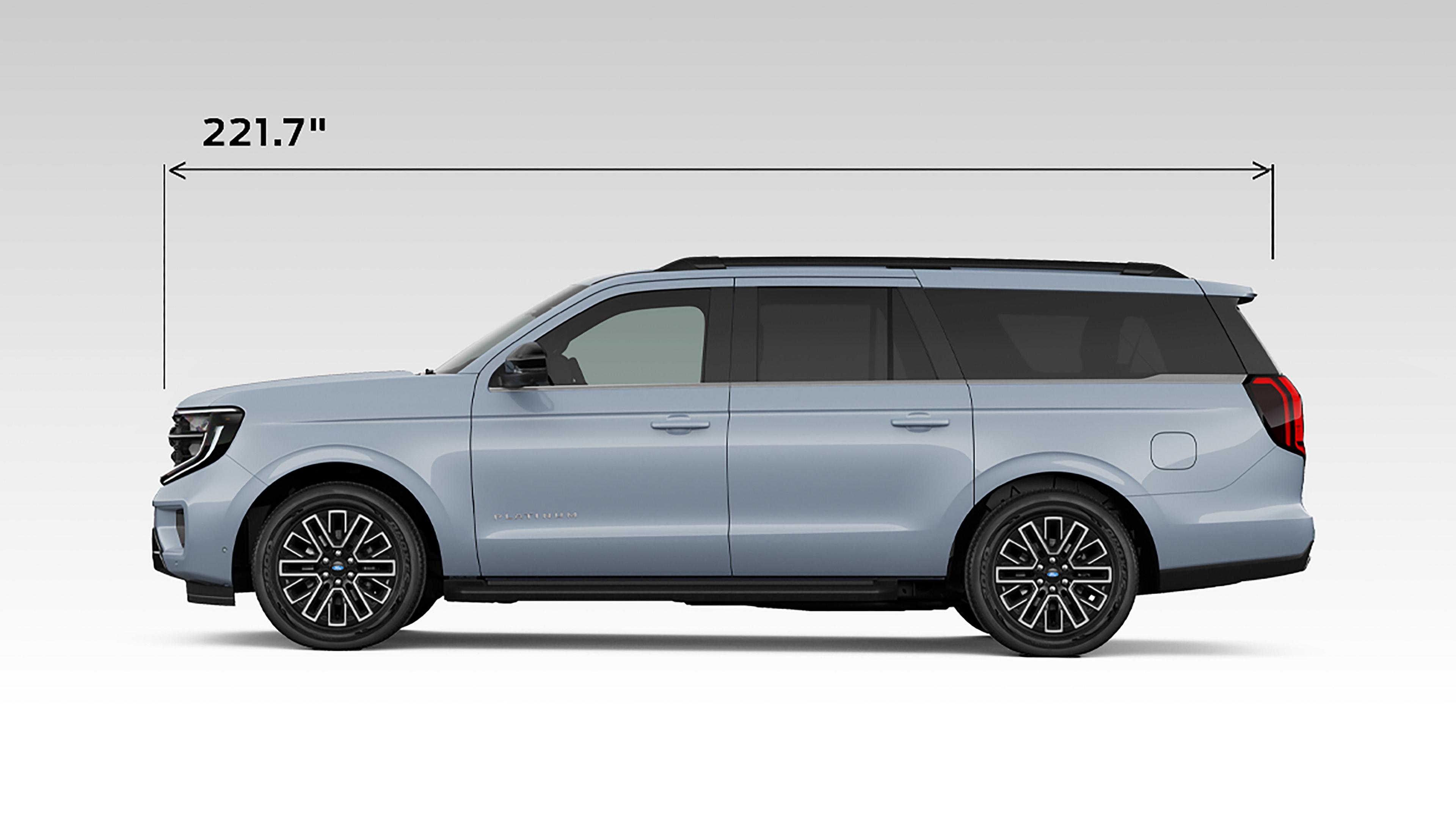 2027 Ford Expedition® MAX SUV length dimension