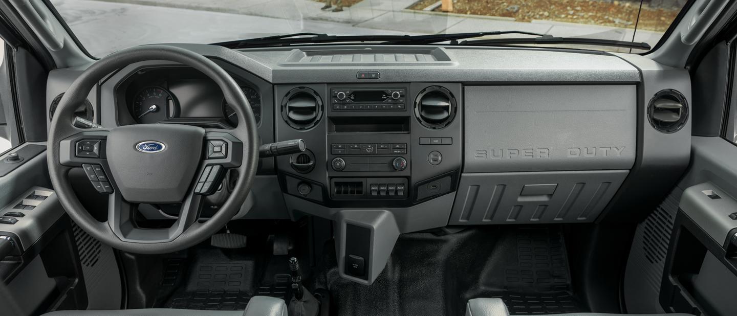 2026 Ford F-750® Regular Cab front interior