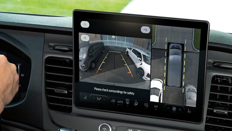 2027 Ford Transit SYNC 4 display