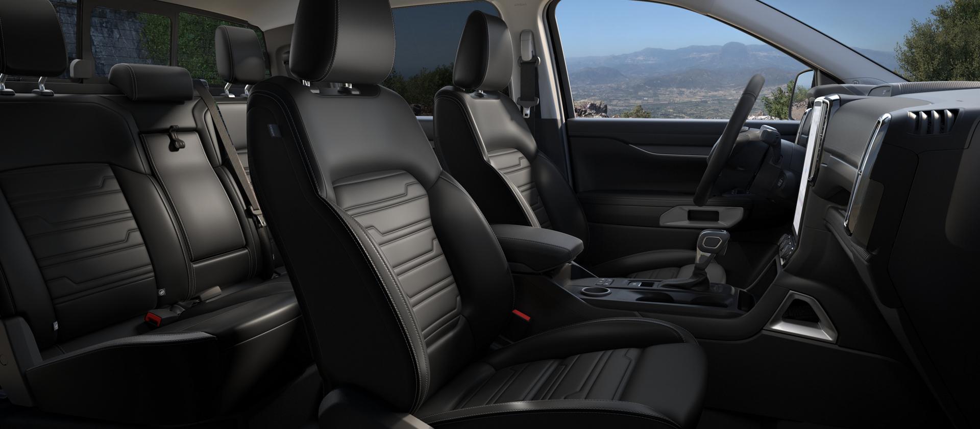 Interior of a 2025 Ford Ranger®