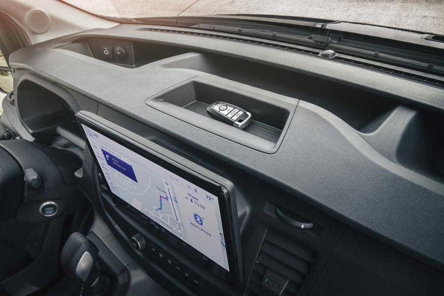 2025 Ford Transit® steering column featuring push-button start