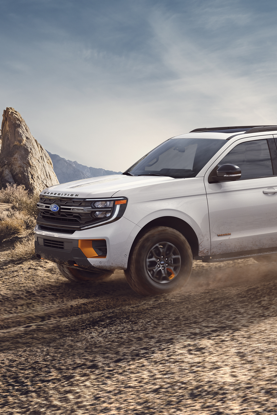 2027 Ford Expedition® Tremor® SUV being driven in the desert
