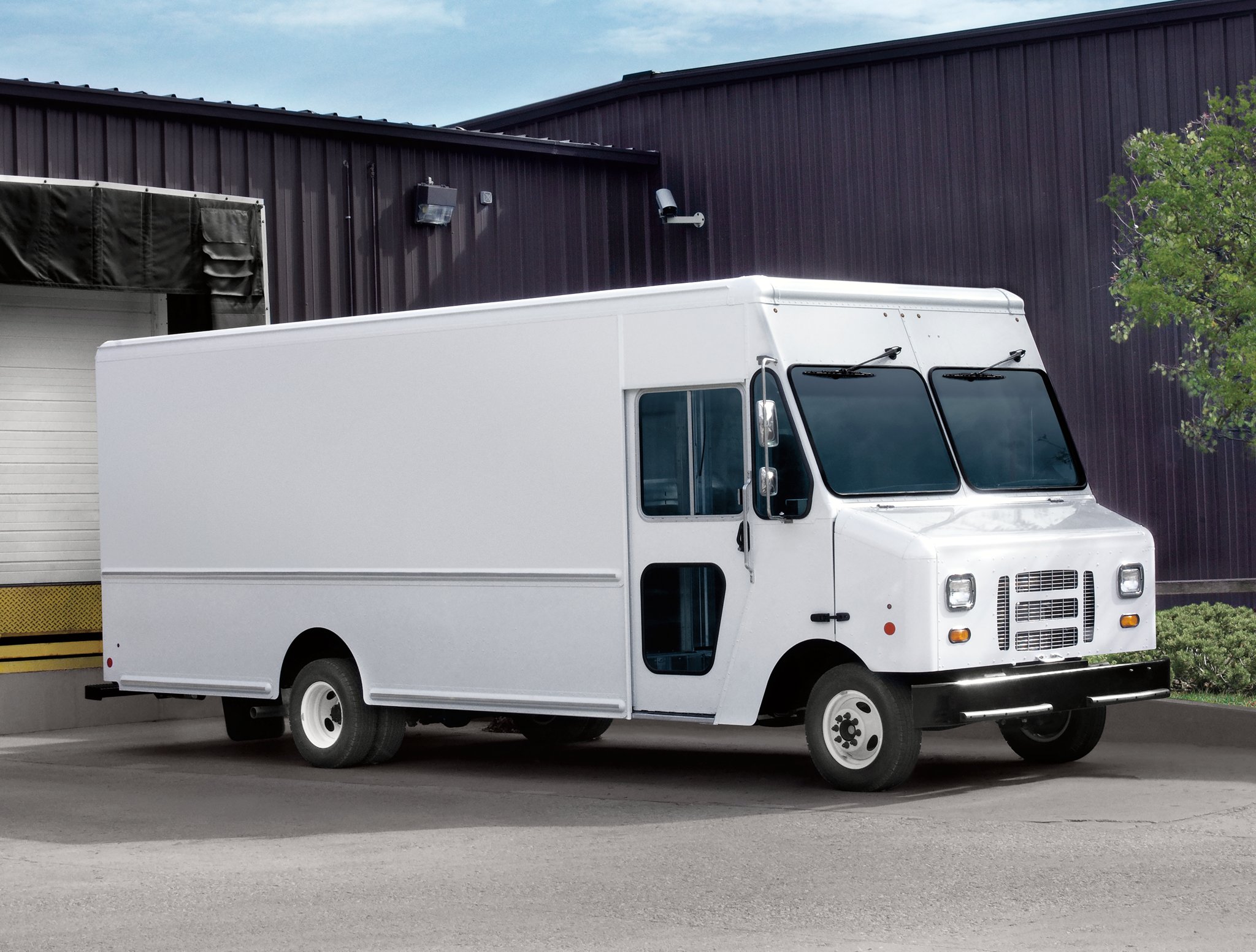 2024 Ford F-Series Stripped Chassis with walk-in delivery van body