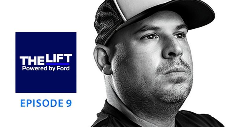 The Lift Powered by Ford Episode 9 with man in two-tone cap