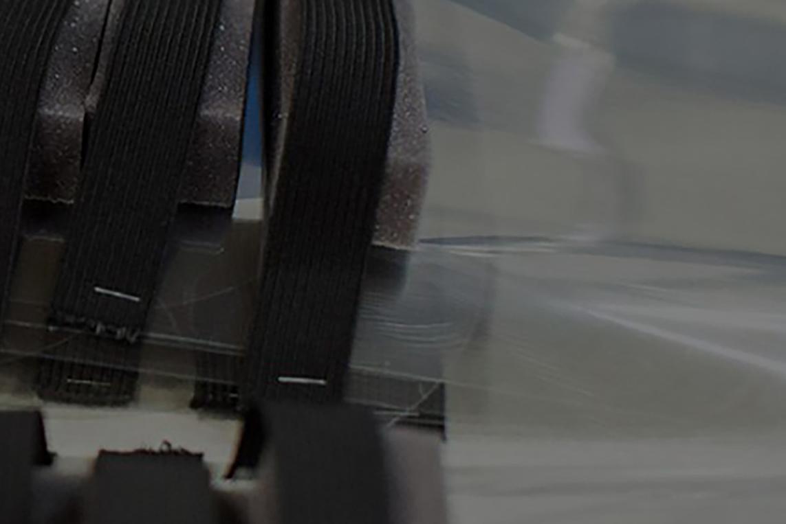 Stacked face sheilds in plant