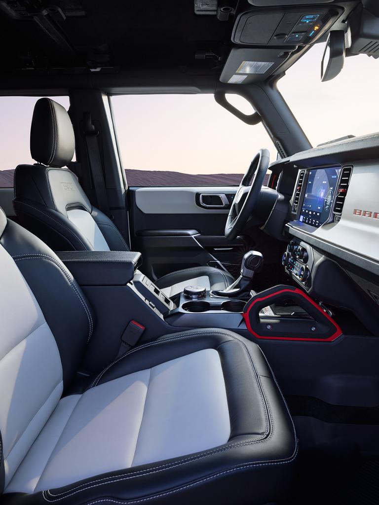 The interior of a 2026 Ford Bronco® Outer Banks 60th Anniversary Edition SUV