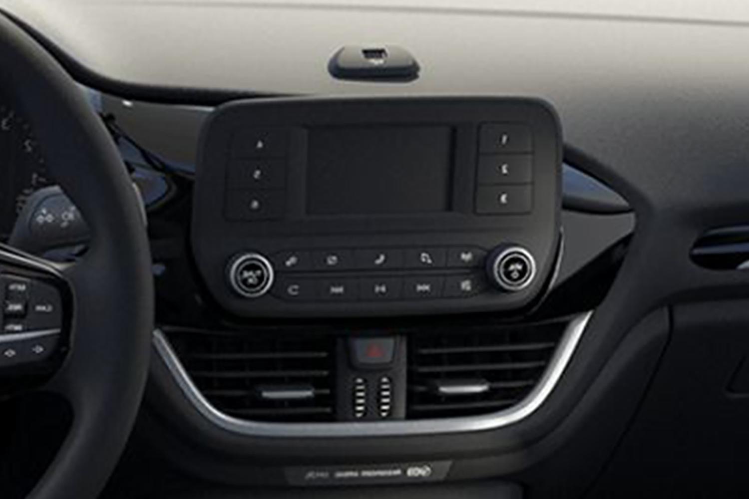 The center display of a Ford vehicle