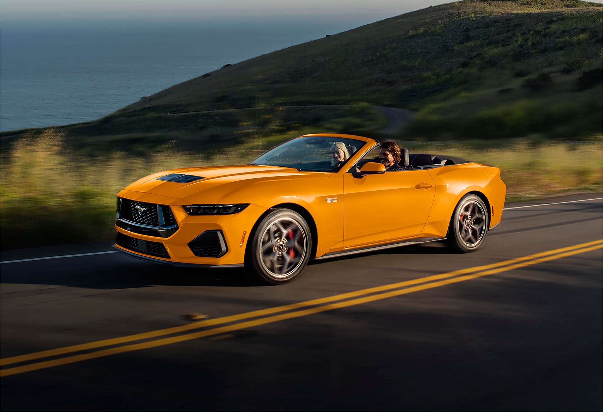 Ford Mustang GT handling and track performance