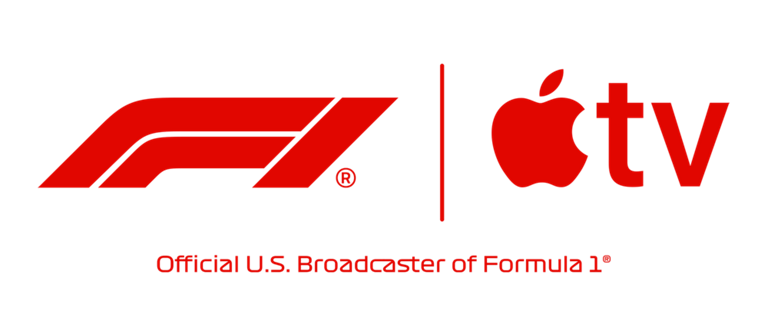 F1 and Apple TV logo lockup