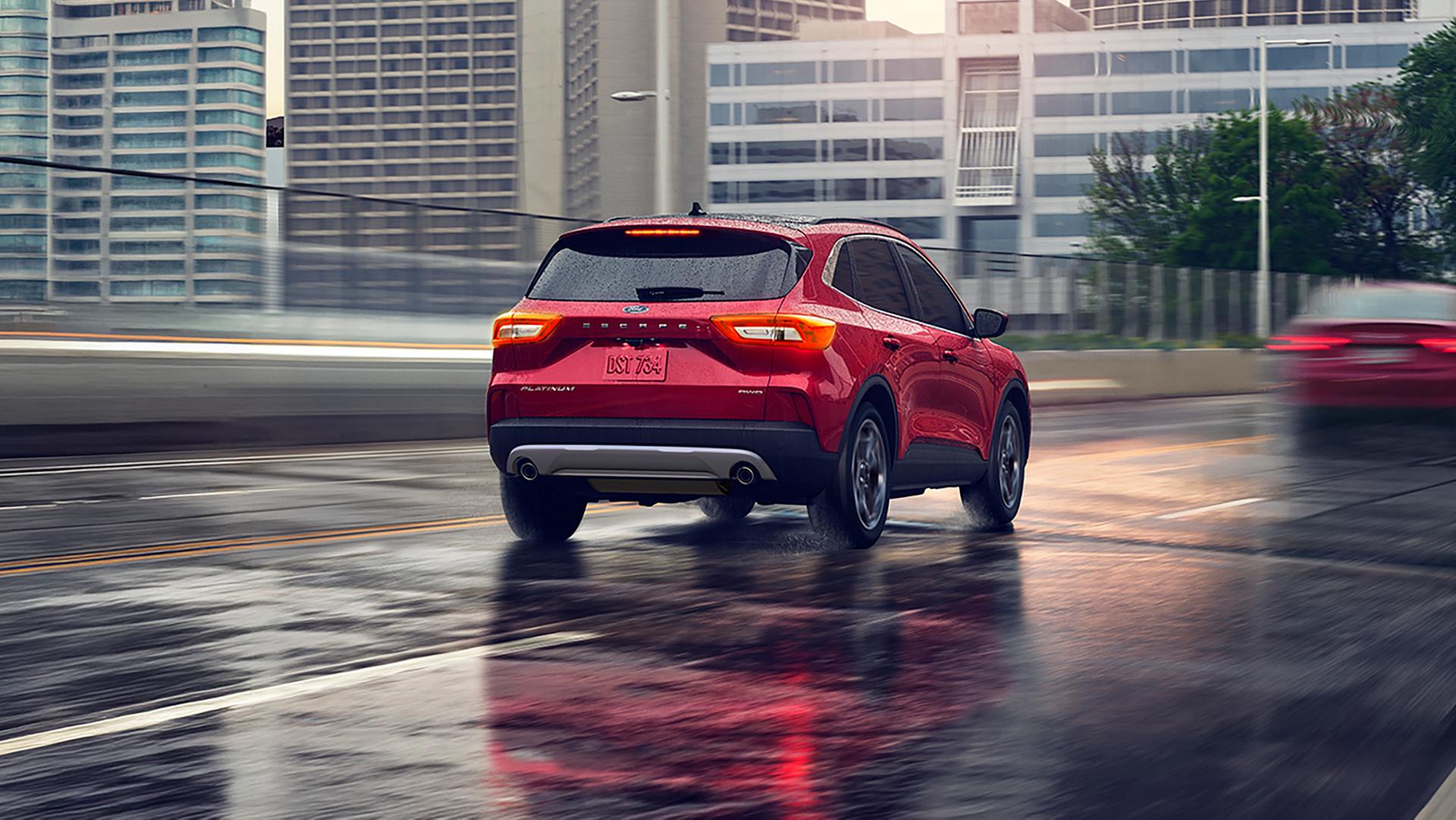 2026 Ford Escape® model being driven on a city street