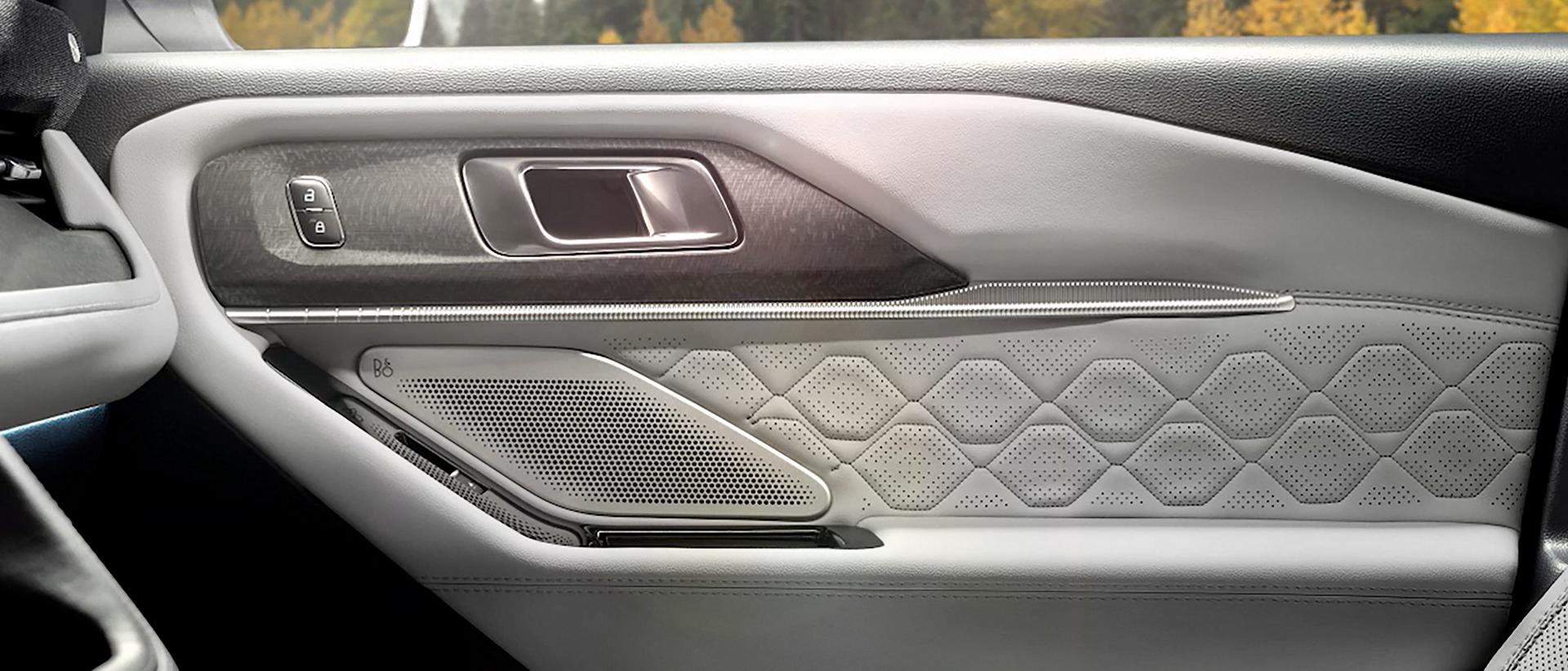2025 Ford Explorer® Platinum® interior door