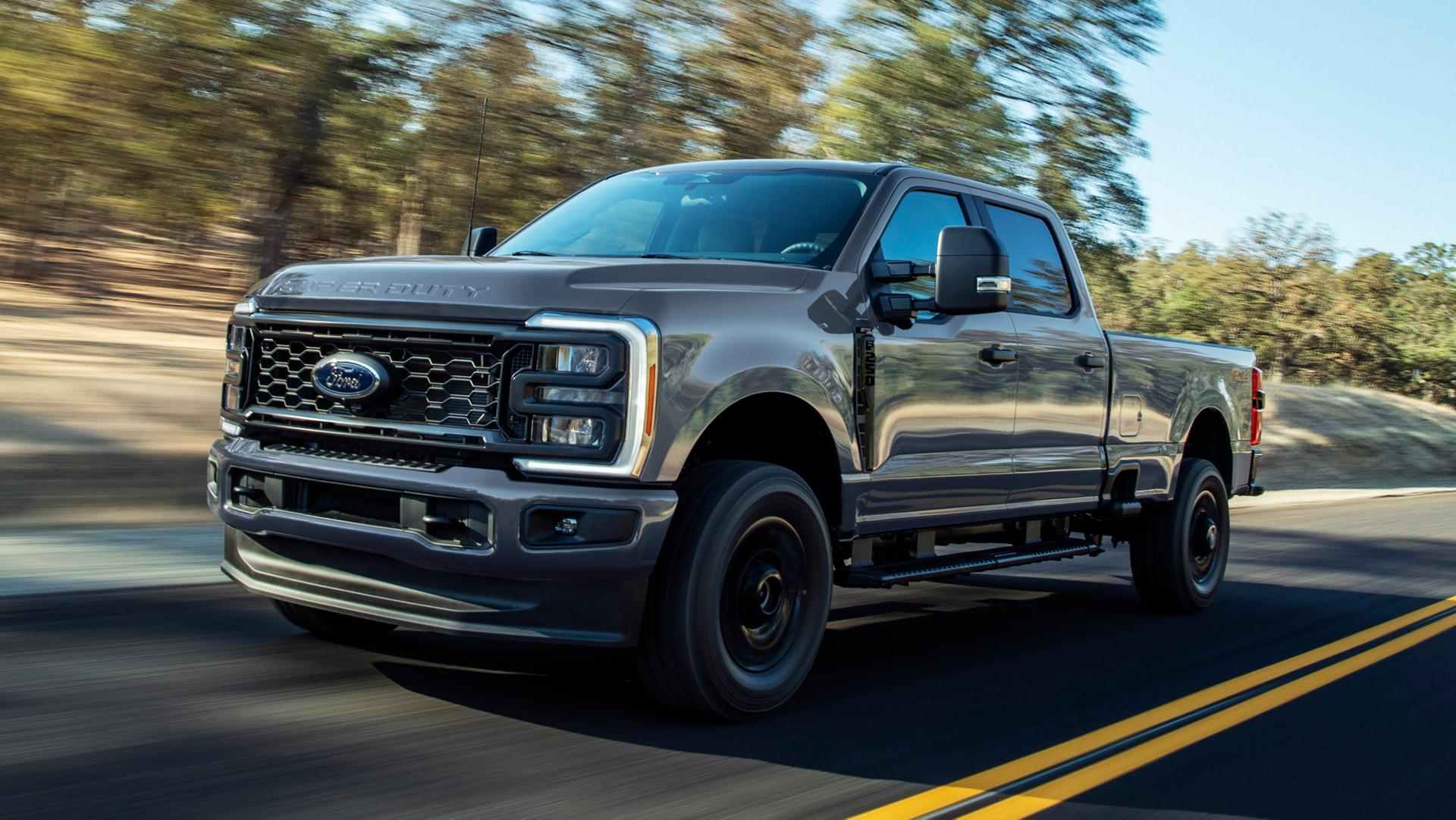 Ford Super Duty STX Appearance Package driving