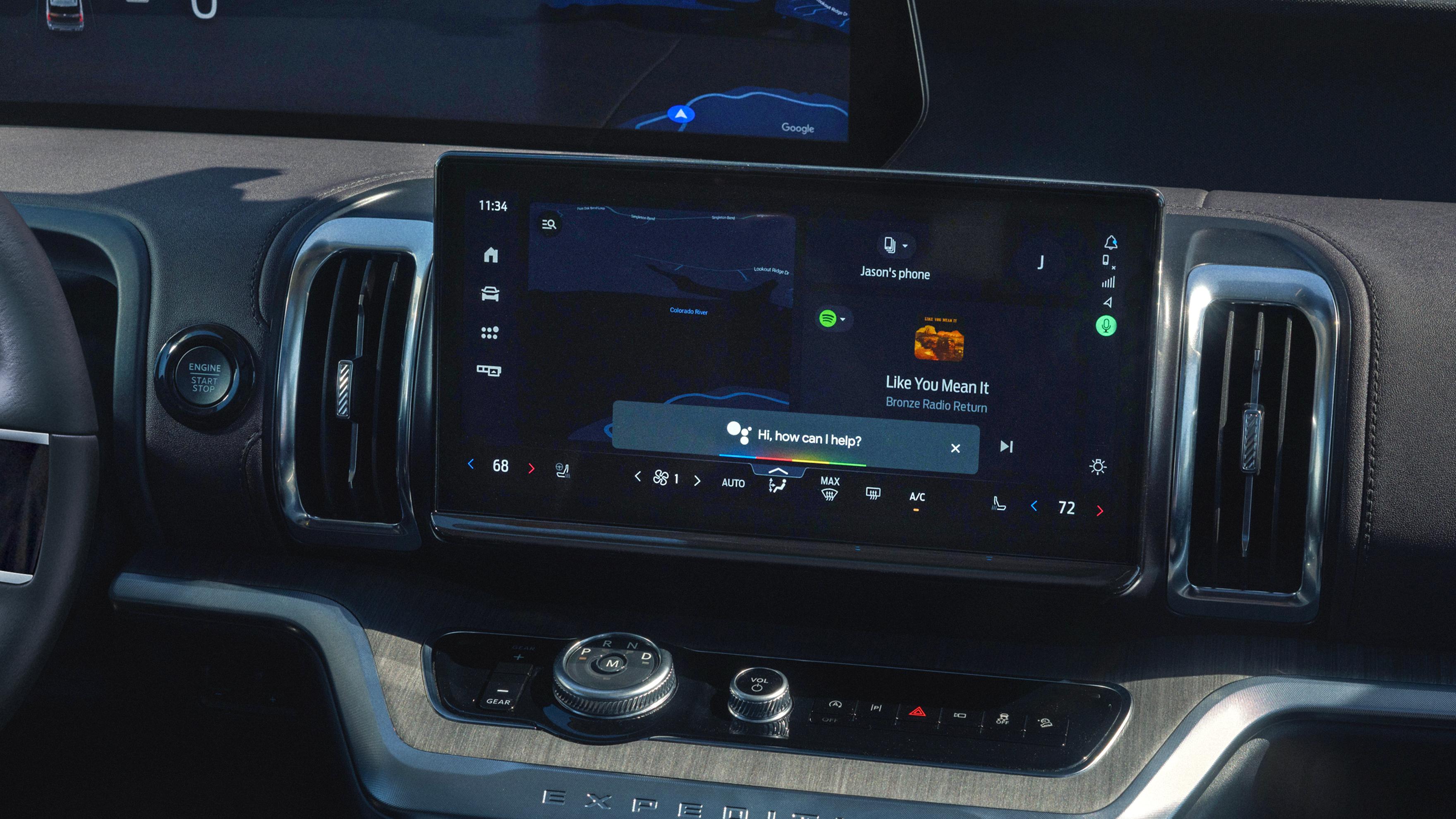 Google Assistant™ on a 2027 Ford Expedition® SUV 13.2-inch center display