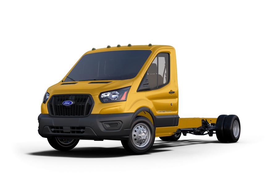 2025 Ford Transit® Cutaway model equipped with School Bus Prep Package