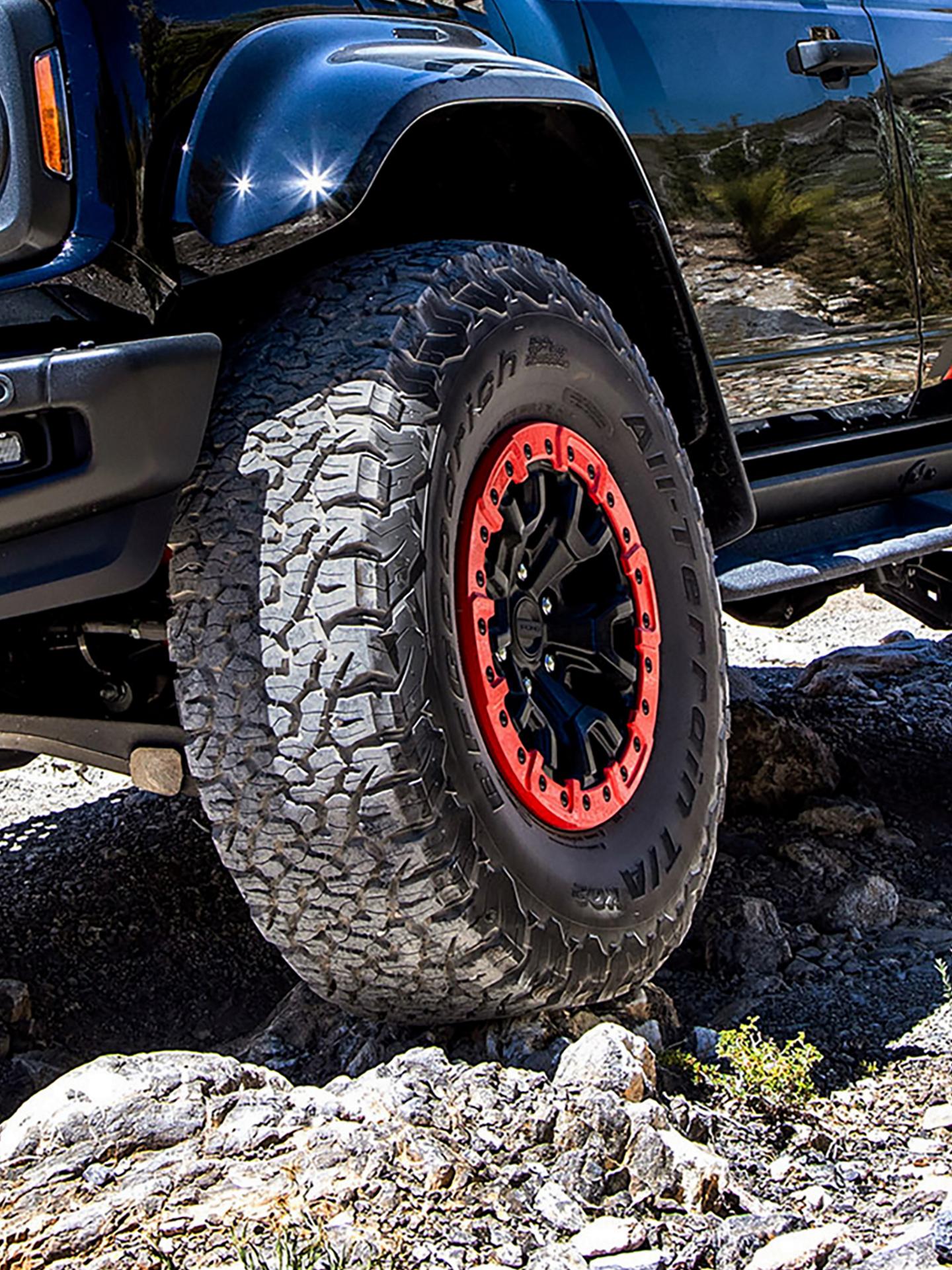 A 2026 Ford Bronco® Raptor® SUV wheel