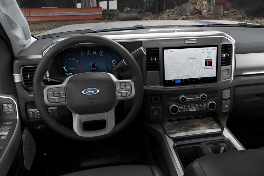 A 2025 Ford Super Duty® interior