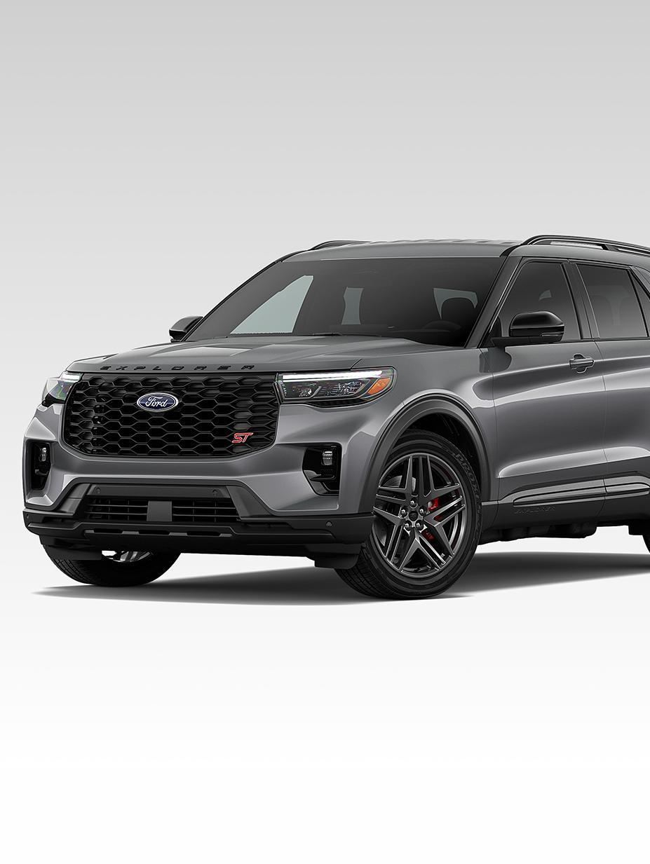 2026 Ford Explorer® in a Carbonized Gray Metallic color