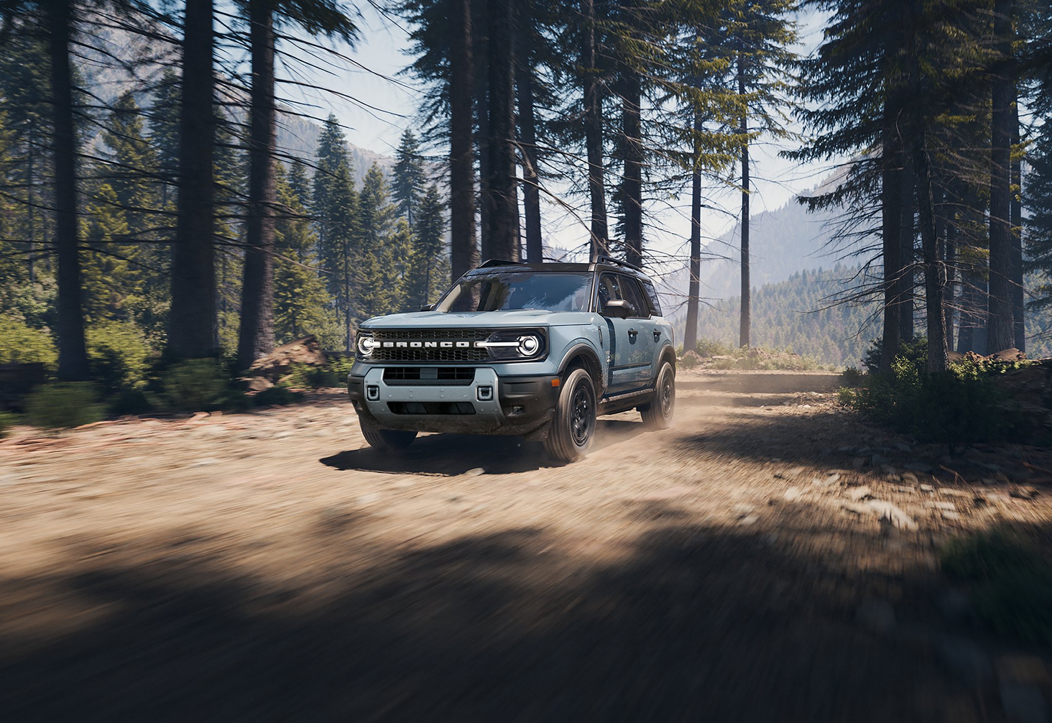 Ford Bronco Sport in Azure Gray Metallic Tri-Coat