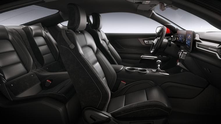 2026 Ford Mustang® interior showing the available Black Onyx interior environment