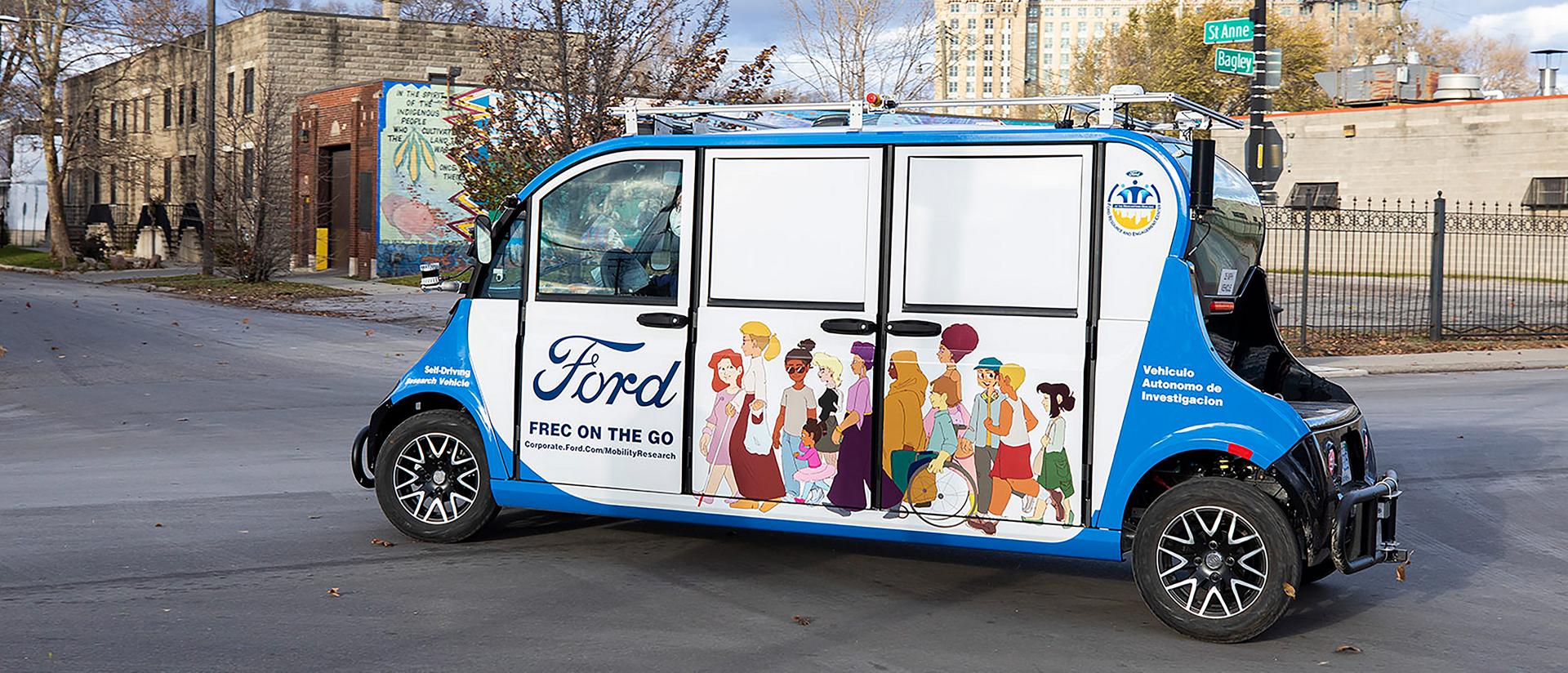 Autonomous vehicle shuttle 