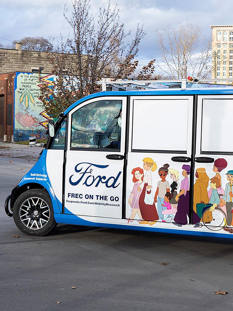 Autonomous vehicle shuttle 