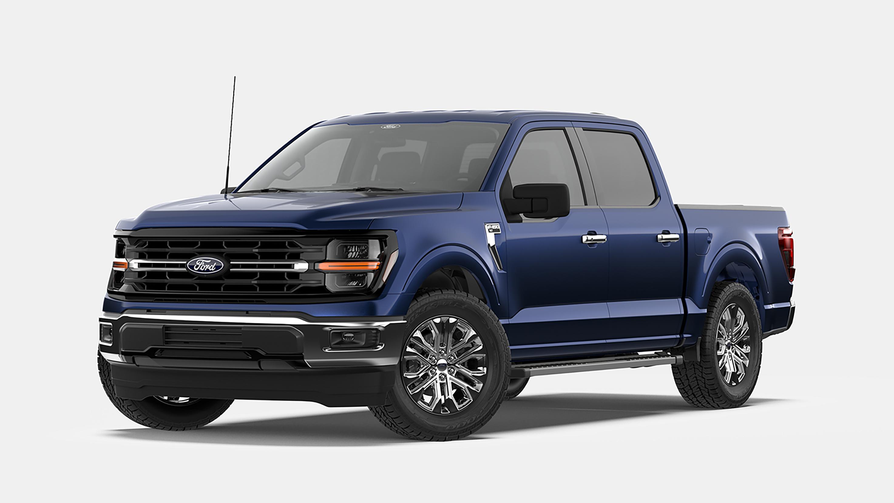 2026 Ford F-150® XLT Chrome Appearance Package in Argon Blue